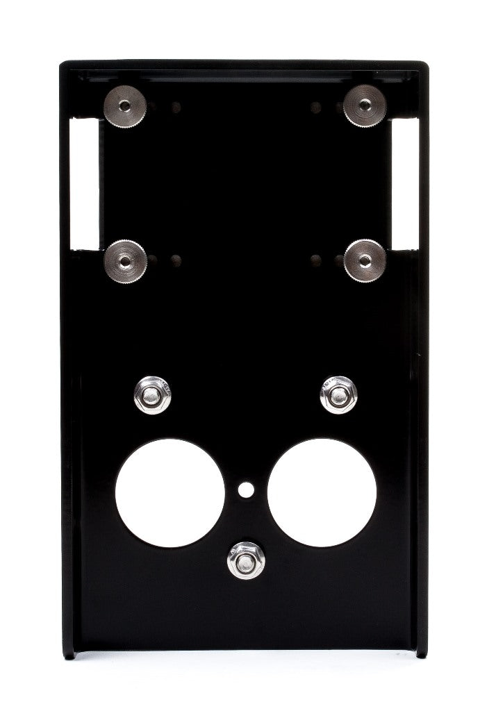 Adaptador para exteriores para fijación de Barra de dominadas y dip, version acero negro