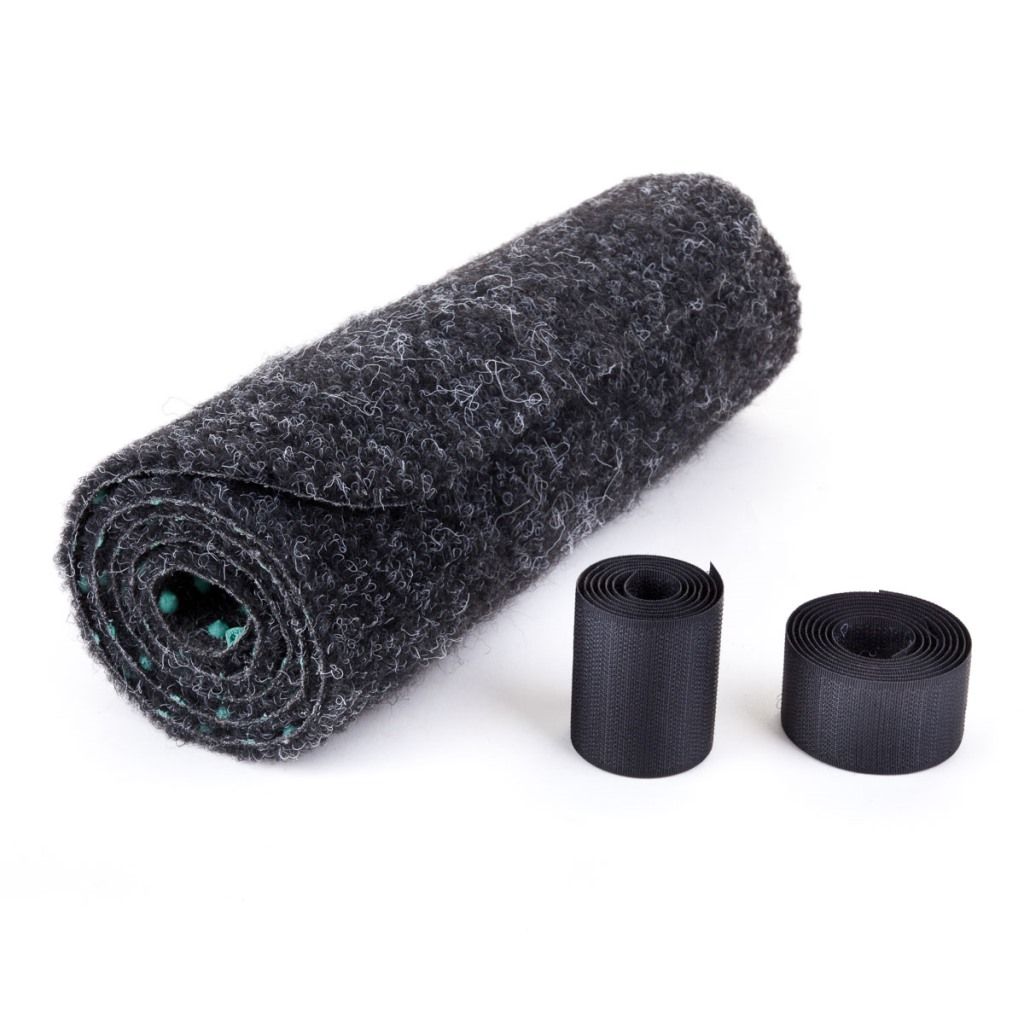 Estera protectora de árboles con correa de amarre para fijación de barra de dominadas y dip en árboles / postes