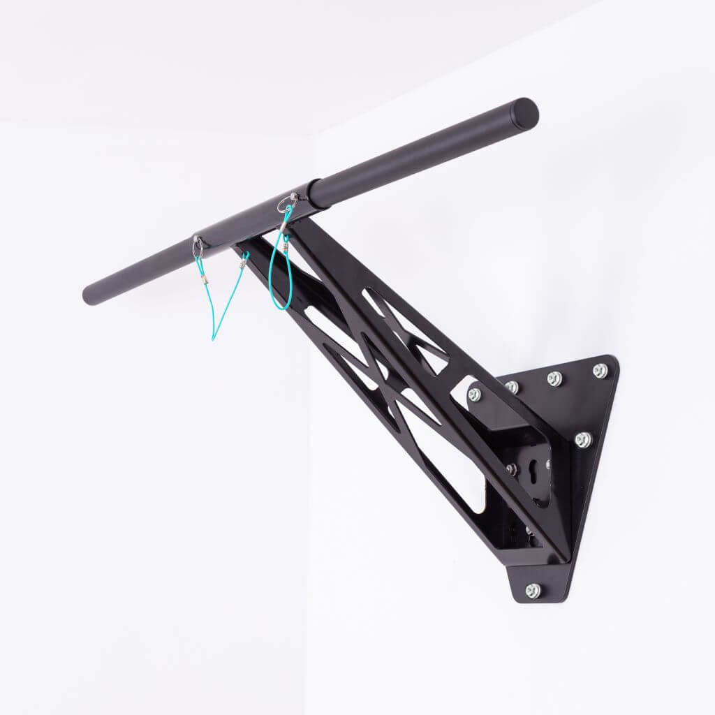 Barra de Muscle-Up et Dominadas Recta Para Dominadas et Muscle-Ups, Acero Inoxidable