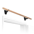 Barra de dominadas de madera para montaje en pared por encima del marco de la puerta