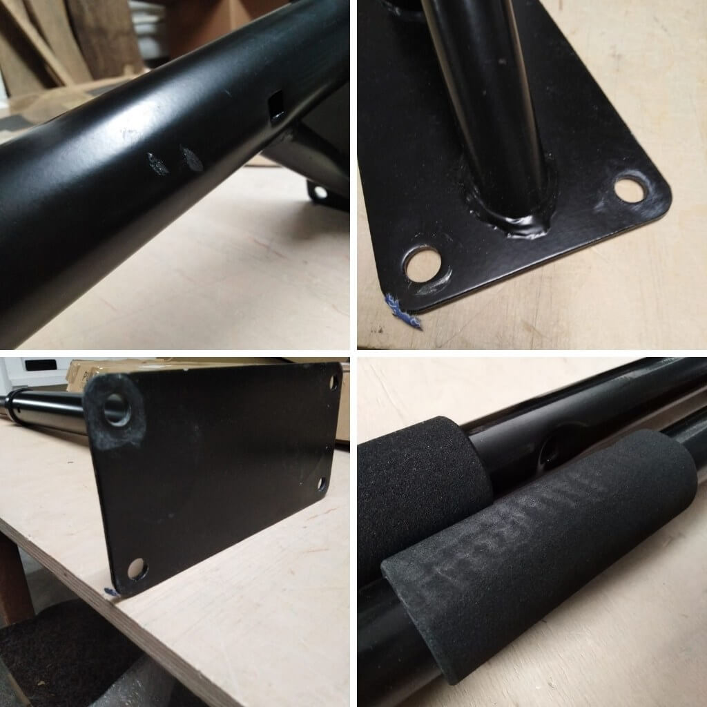 [Producto de segunda] Barra de Dominadas Pared Con Banda de Dominadas
