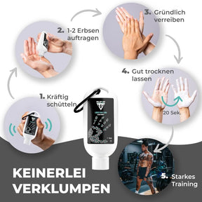 Magnesio Líquido Para un Agarre Perfecto, Secado Rápido, Extra Fuerte, Lavable