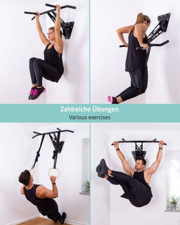 Pull Up And Dip PULLUP DIP Barra Dominadas Pared Montada Barra