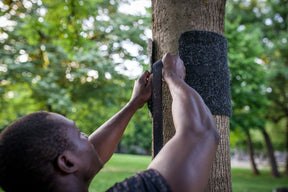 Paquete del soporte en exteriores, una extensión para montaje al aire libre de la barra de dominadas y dip, negro