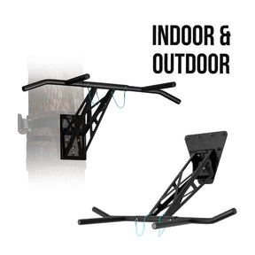 [Producto de segunda]  Barra de Dominadas y Dip Portátil Para Interiores y Exteriores