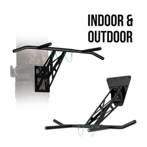 [Producto de segunda]  Barra de Dominadas y Dip Portátil Para Interiores y Exteriores