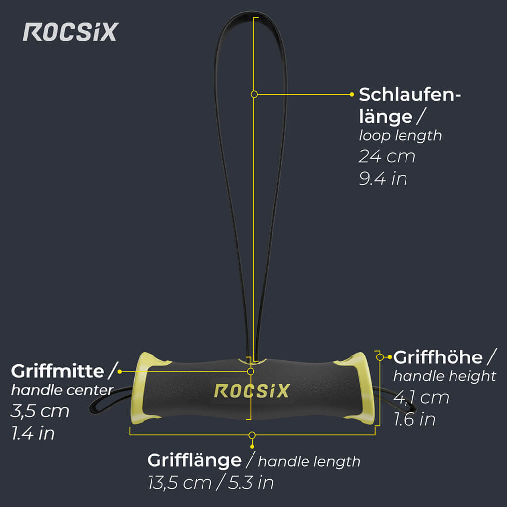 ROCSIX empuñadura de entrenamiento dinámico paquete de 2