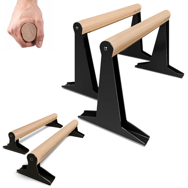 [Producto de segunda] Paralelas Madera Con Mango Ergonómico De Madera