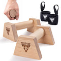 Puños de madera incl. muñequeras
