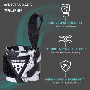 Muñequeras Para Calistenia, Entrenamiento de Fuerza, Estabilizan y Protegen
